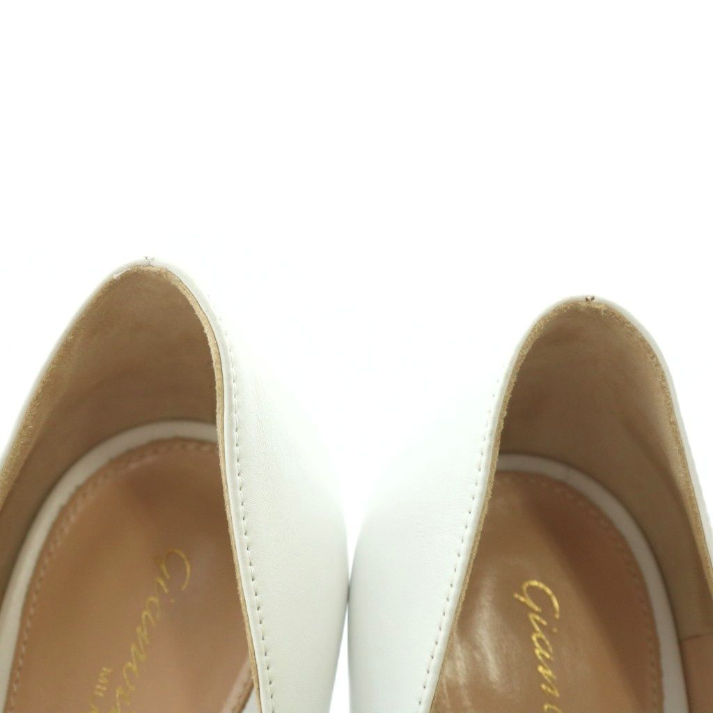 ジャンヴィトロッシ Gianvito Rossi パンプス レザー ポインテッドトゥ