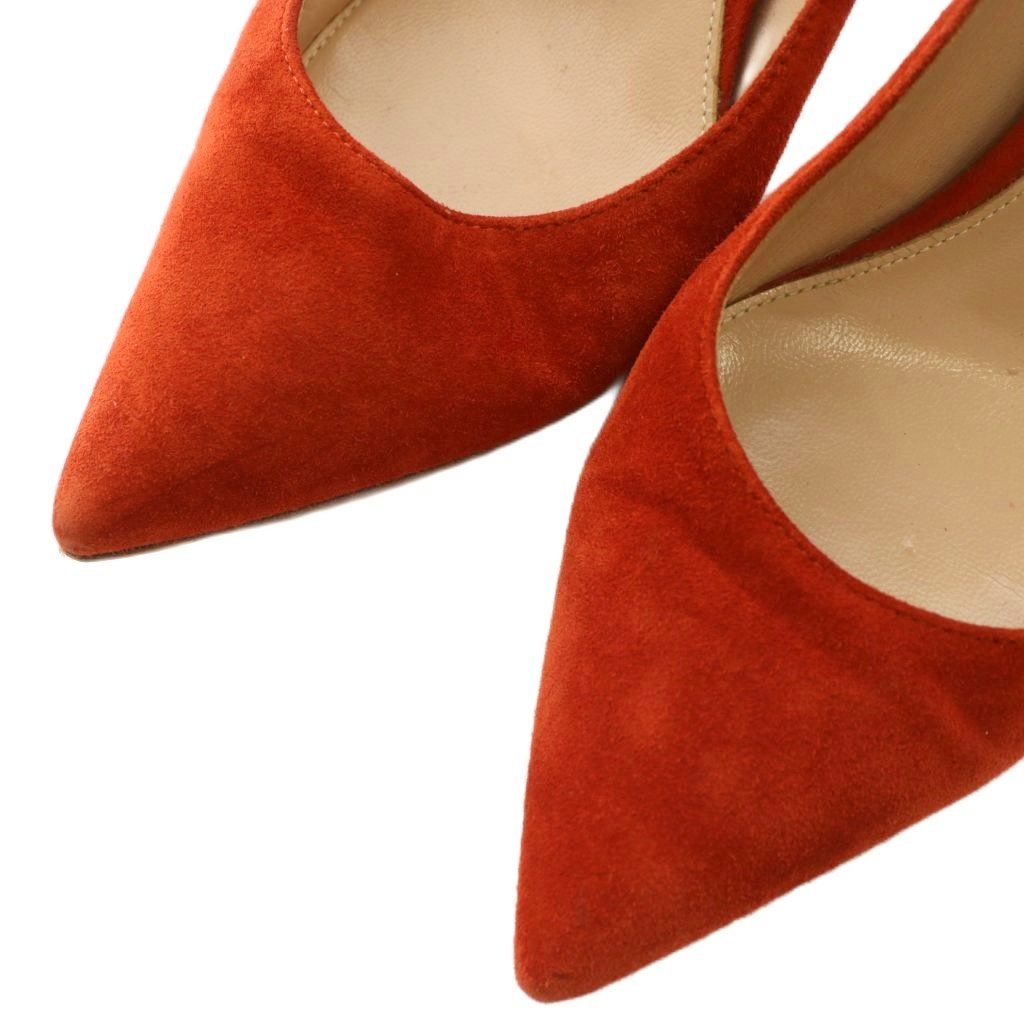 ジャンヴィトロッシ Gianvito Rossi パンプス スエード ポインテッド