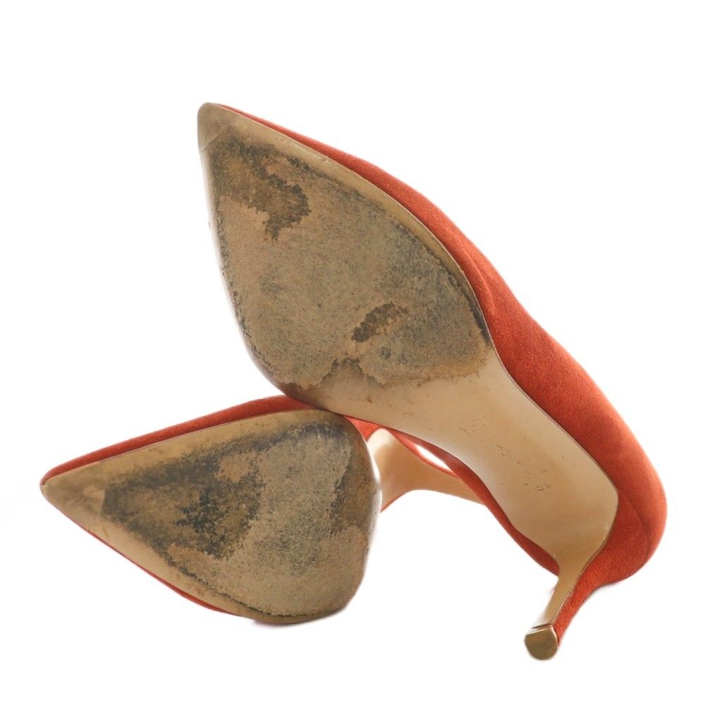 ジャンヴィトロッシ Gianvito Rossi パンプス スエード ポインテッド