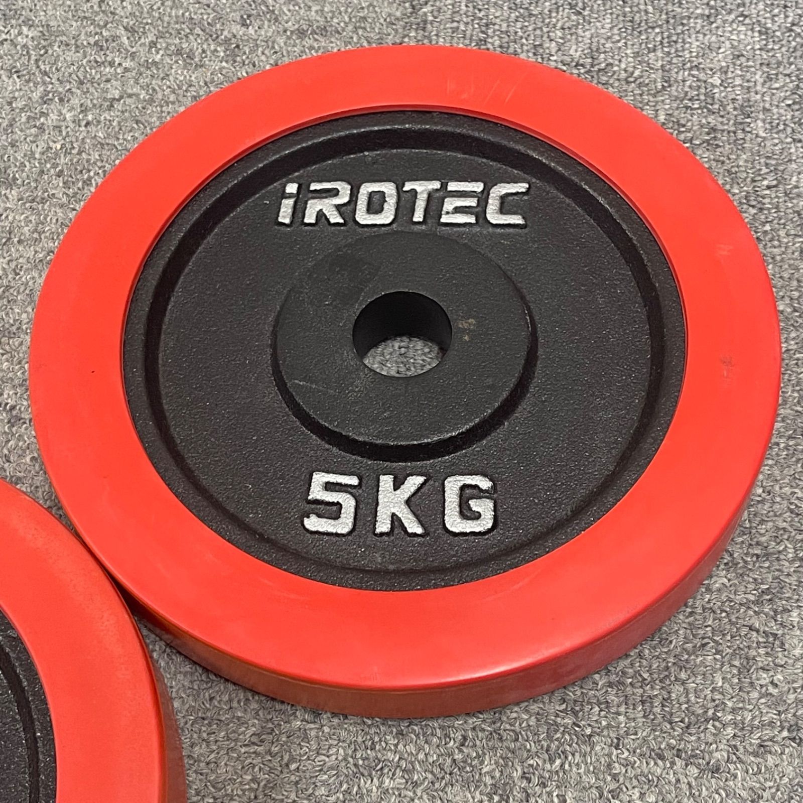 NPA】④ iROTEC アイロテック ダンベルプレート 5kg 2枚 10kg