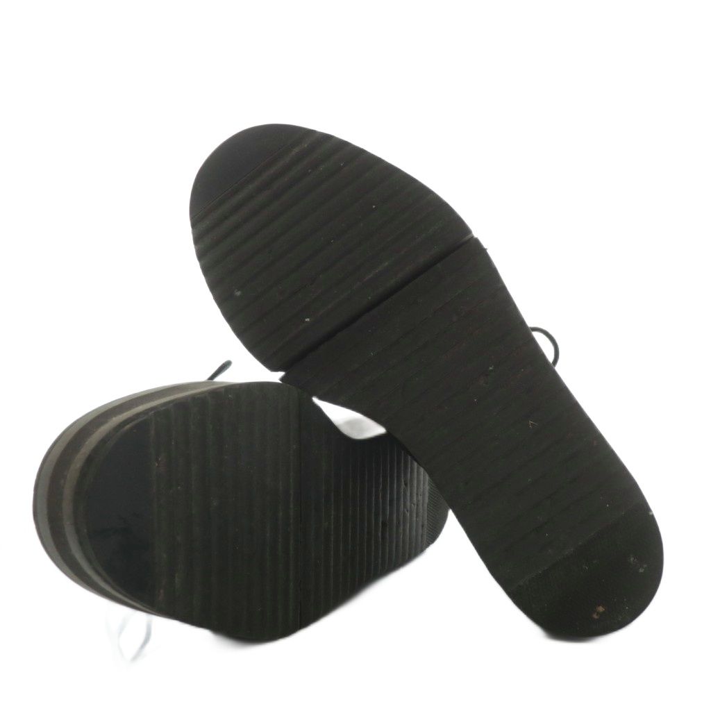 クレジュリー CLERGERIE ダービーシューズ 革靴 レザー 厚底 レース