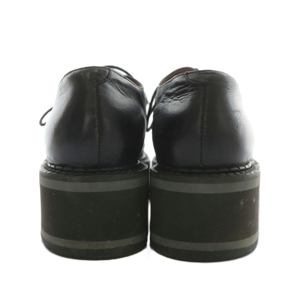 クレジュリー CLERGERIE ダービーシューズ 革靴 レザー 厚底 レース