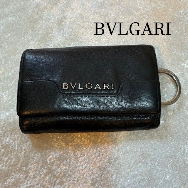 BVLGARI 黒 レザー キーケース 6連 楽天市場】【新品】 ブルガリ キーケース 6連 ブルガリブルガリ マン