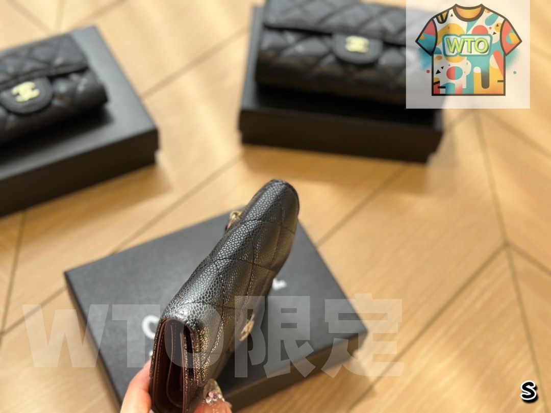 シャネル コインケース&カードケース 11.5×10.5cm ボックス付き -WT0輸入