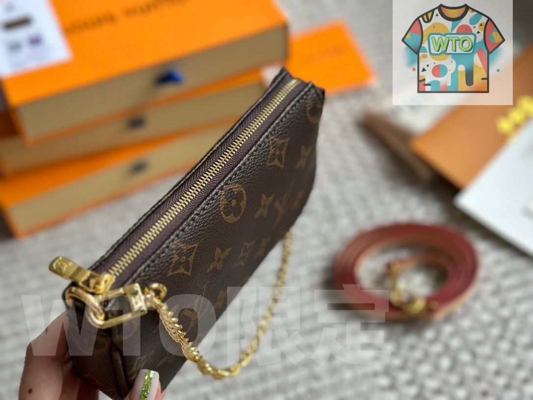 ルイ ヴィトン 最新マージャンコインケース 14cm ボックス付き -WT0輸入