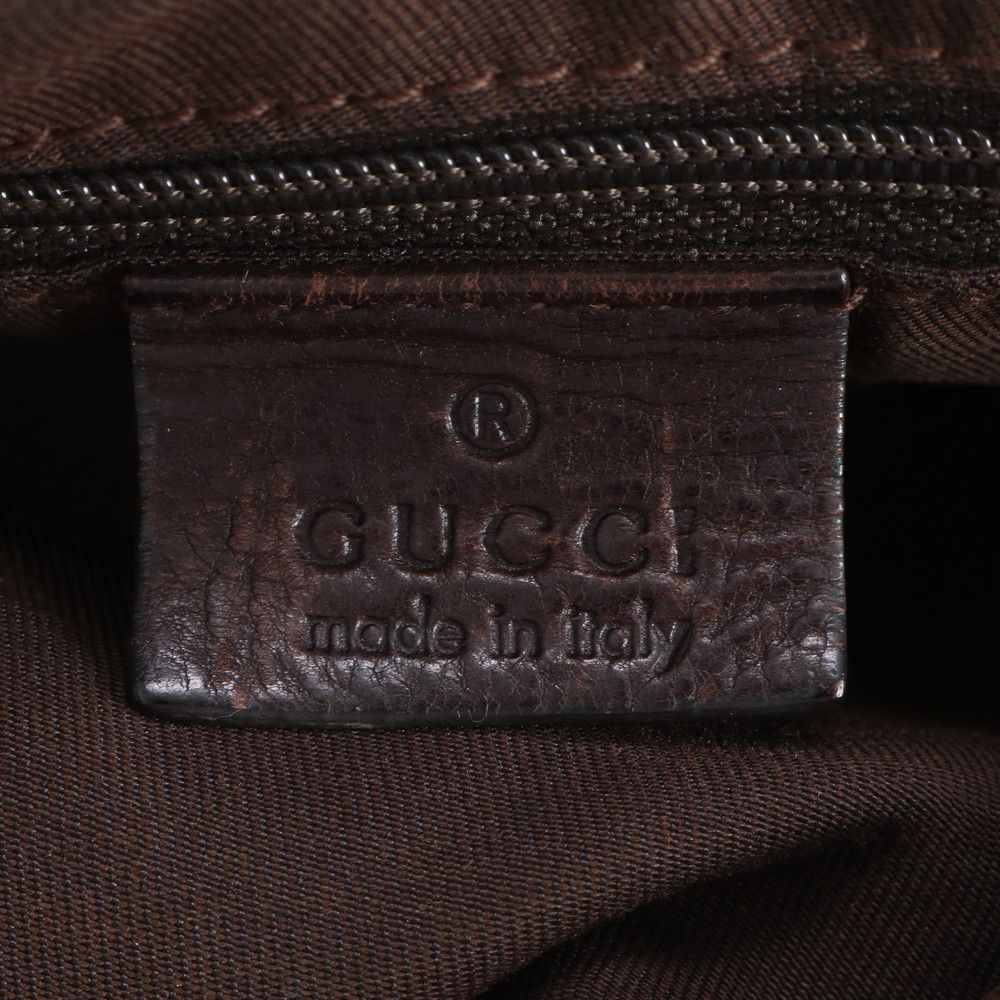  グッチ スーキー レザー トート バッグ 肩掛け ショルダー 211944 ブラウン 茶色 ゴールド 金具 レディース RRE CZ 14-5 トートバッグ バッグ