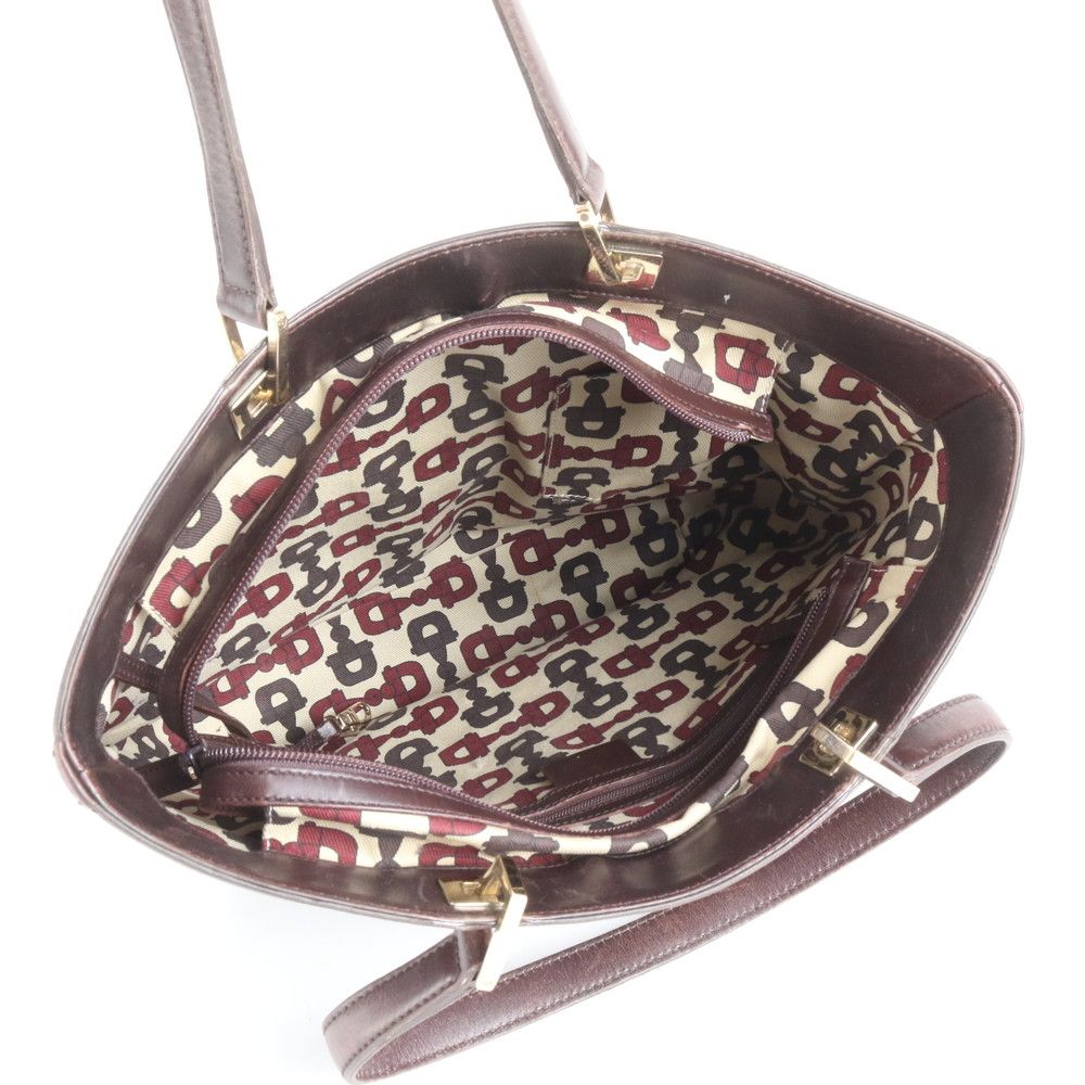 毎日新作アイテム入荷中！ グッチ グッチシマ ホースビット レザー トート バッグ 肩掛け ショルダー 145984 ブラウン 本革 レディース RRE CZ31-4