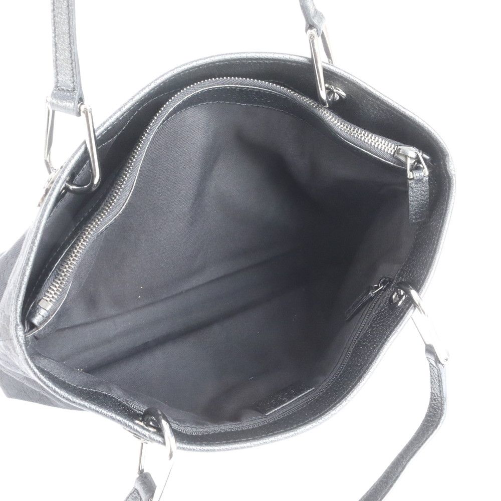  グッチ GG キャンバス エクリプス レザー トート バッグ 肩掛け ショルダー 120837 ブラック 黒 レディース RRE CZ 29-10 トートバッグ バッグ