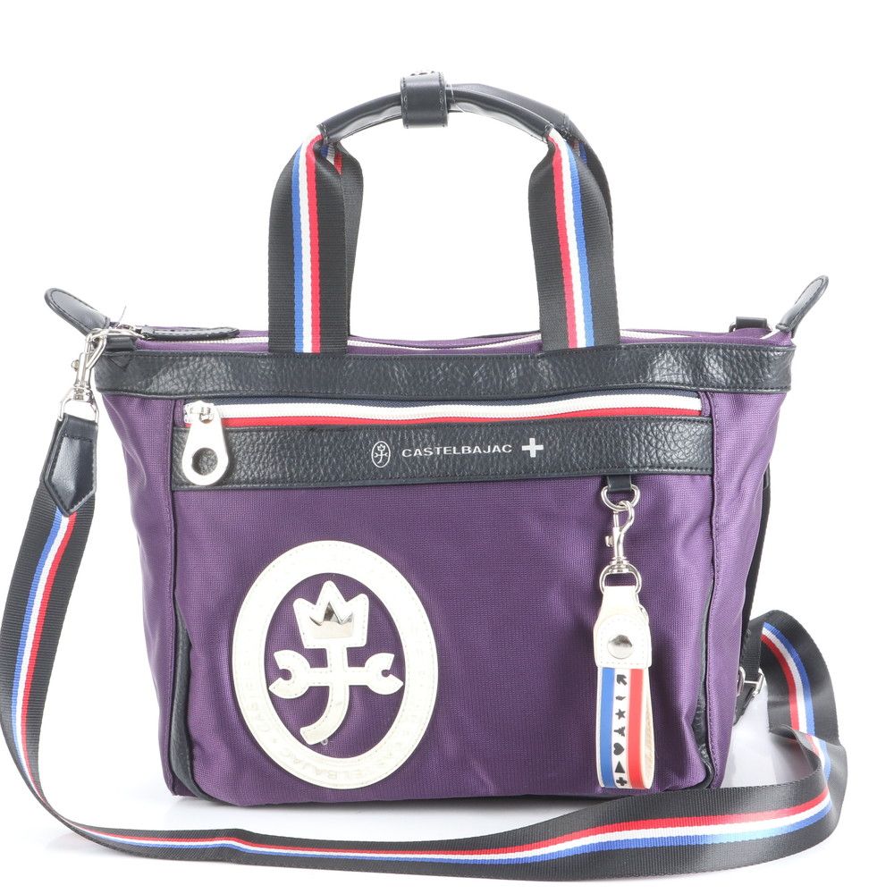 カステルバジャック ドビー レザー 2WAY ショルダーバッグ 斜め掛け メッセンジャー ビジネス 通勤 メンズ RRE CZ15-7