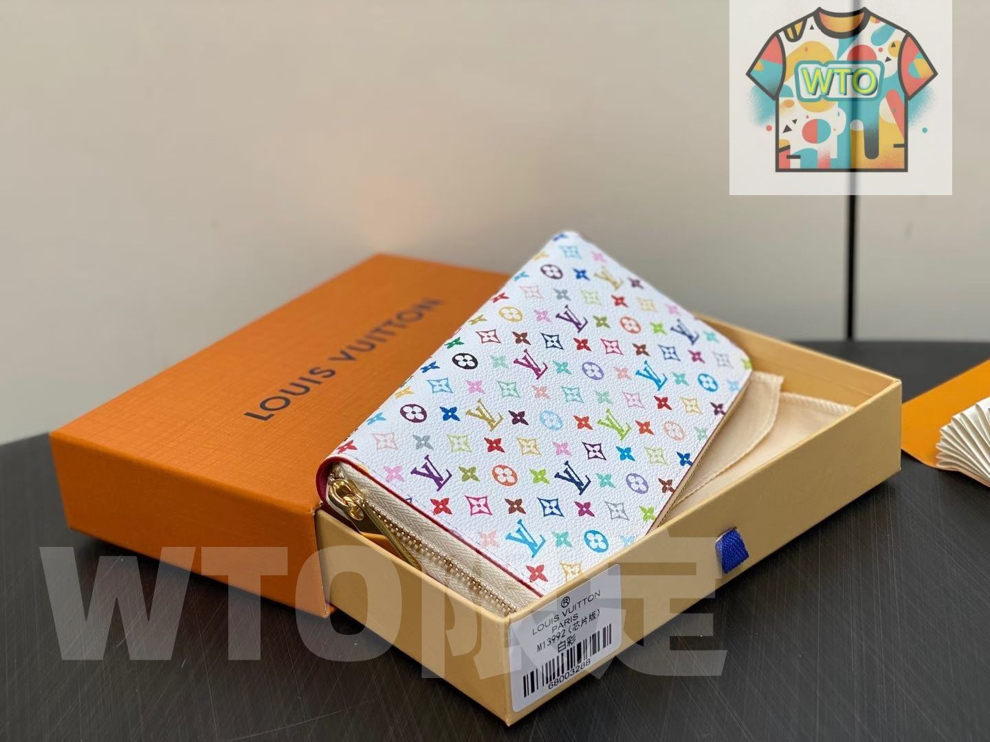 LV ルイヴィトン ジッピー ラウンドファスナーウォレット モノグラムLDプリント 19.5×10.5×2.5cm -WTO輸入