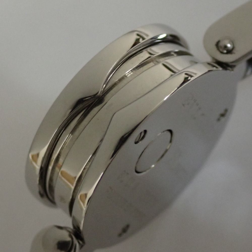  Th 995401 ブルガリ 腕時計 ビー ゼロワン B-zero 1 BZ 22 S シェル文字盤 12 Pダイヤ クォーツ SS バングルウォッチ BVLGARI その他 時計