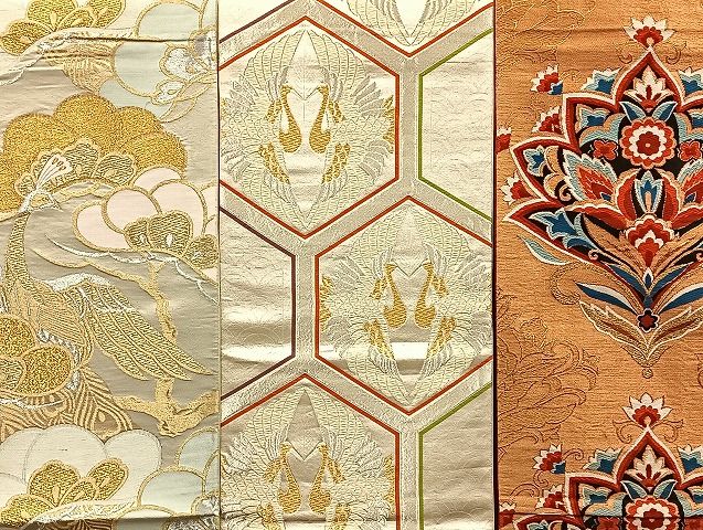 平和屋着物□袋帯 西陣 まとめて100点 鳳凰 向かい鶴 雉 孔雀羽 更紗