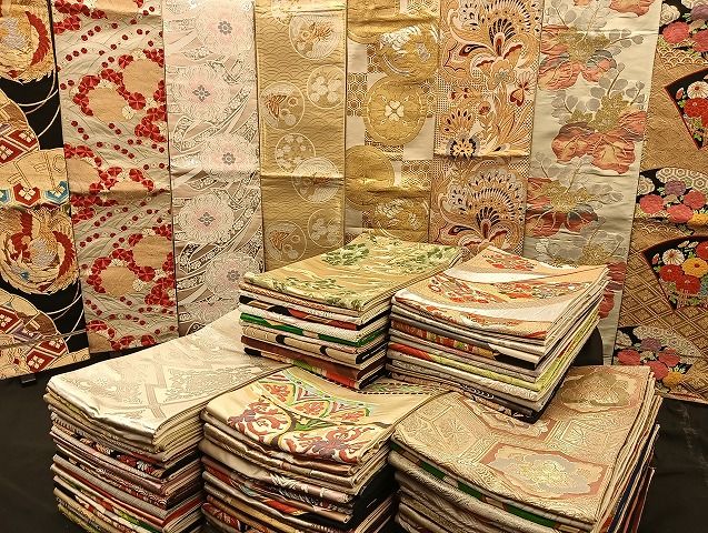 平和屋着物■袋帯 西陣 まとめて100点 鳳凰 向かい蝶 風景 更紗 花柄 宝相華 正倉院 金銀糸 など 未使用品あり 全て正絹 mmm041 平和屋着物□袋帯 西陣 まとめて100点 鳳凰 向かい蝶 風景 更紗 花柄