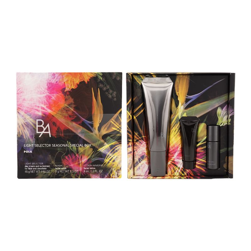 POLA ポーラ B.A ライト セレクター シーズナル ボックス 日焼け止め 洗顔クリーム 保湿化粧水 宅急便コンパクト