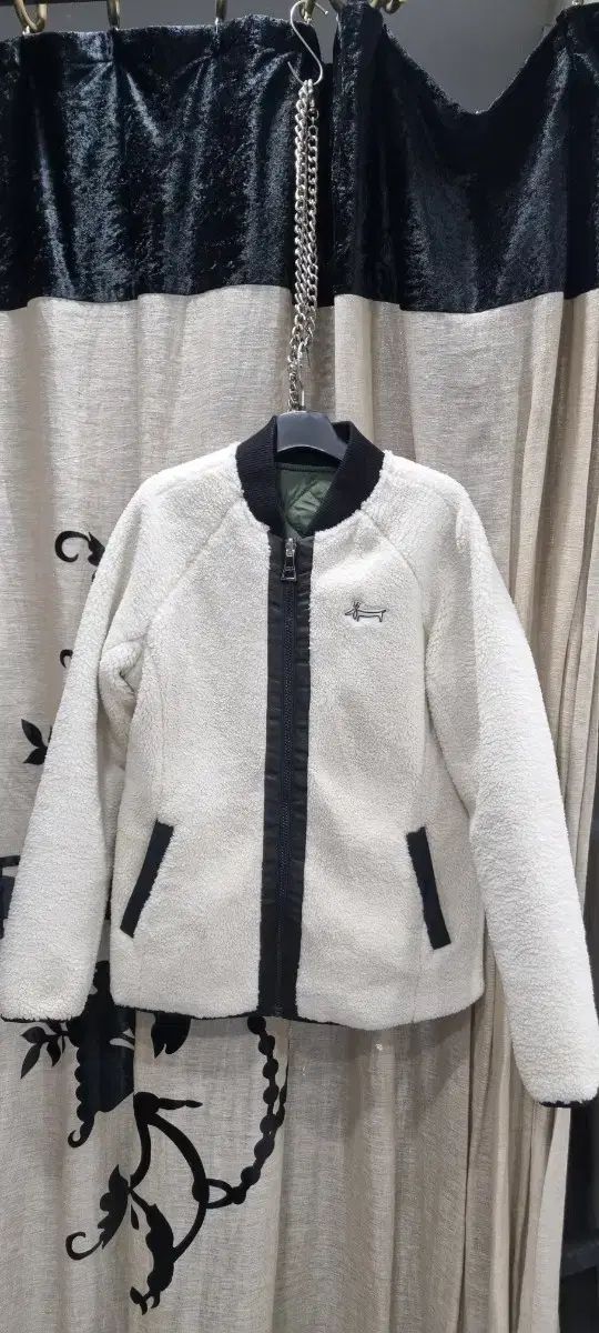 LOUIS CASTEL ルイカステル キルティング ボア リバーシブル アウター 95