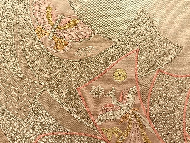 平和屋着物□袋帯 西陣 まとめて100点 向かい鳳凰 向かい鶴 孔雀 蝶 花