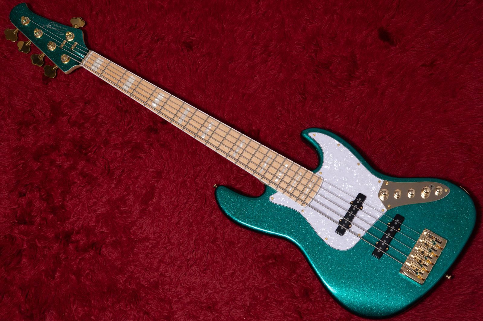 Swing Guitars Jazz Deluxe 5 Metallic Teal Green 4 820 kg GIB横浜