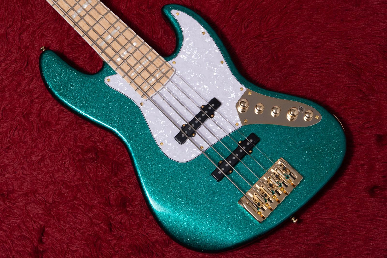 Swing Guitars Jazz Deluxe 5 Metallic Teal Green 4 820 kg GIB横浜