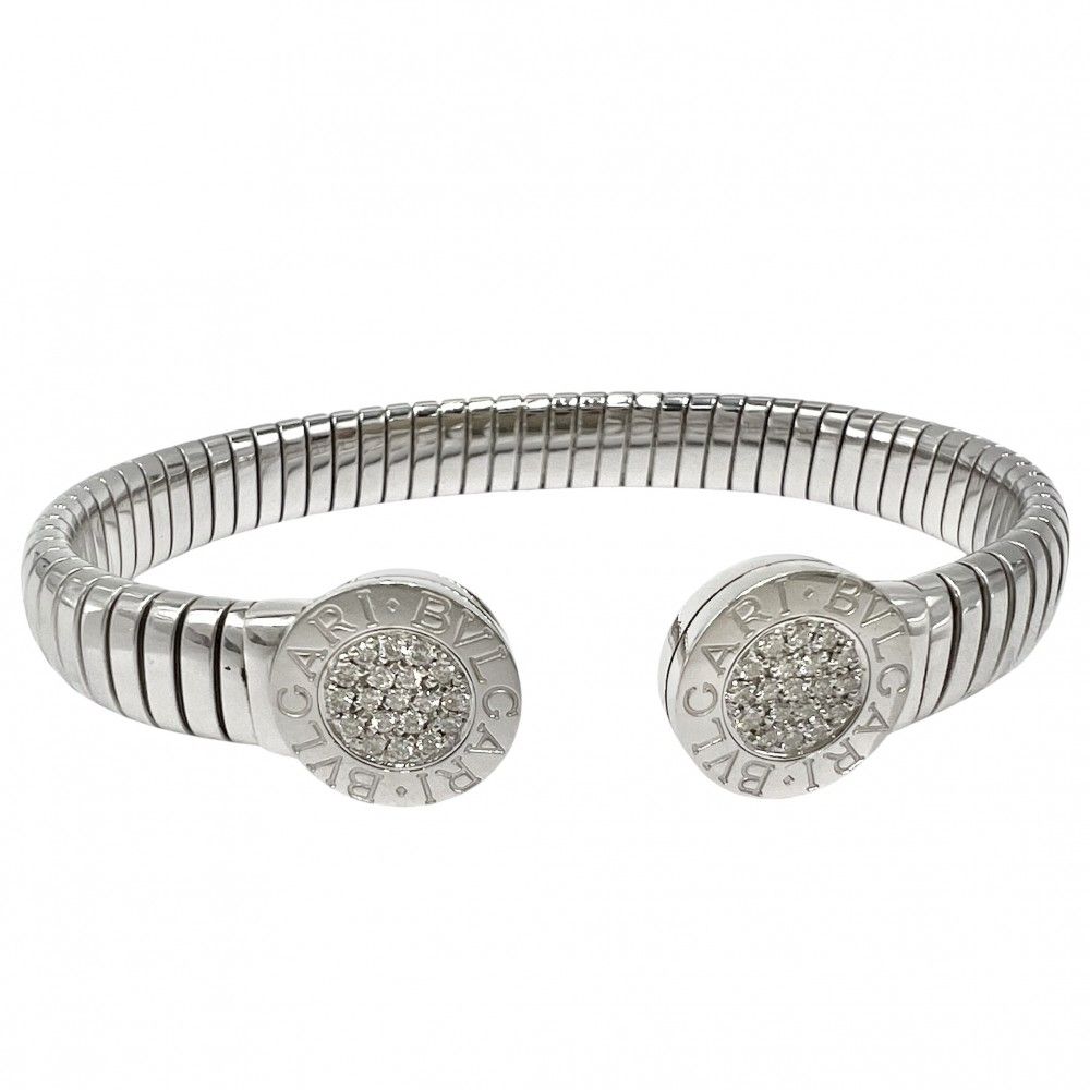 ブルガリ バングル ユニセックス トゥボガス ジュエリー バングル メンズ レディース BVLGARI ダイヤモンド 約26.1g 品