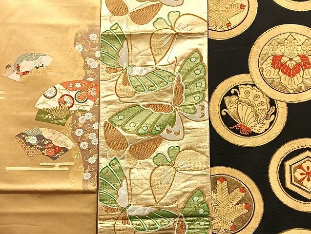 平和屋着物□袋帯 西陣 まとめて100点 鶴 鴛鴦 蝶 更紗 花柄 正倉院