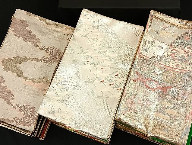 平和屋着物□袋帯 西陣 まとめて100点 鶴 鴛鴦 蝶 更紗 花柄 正倉院