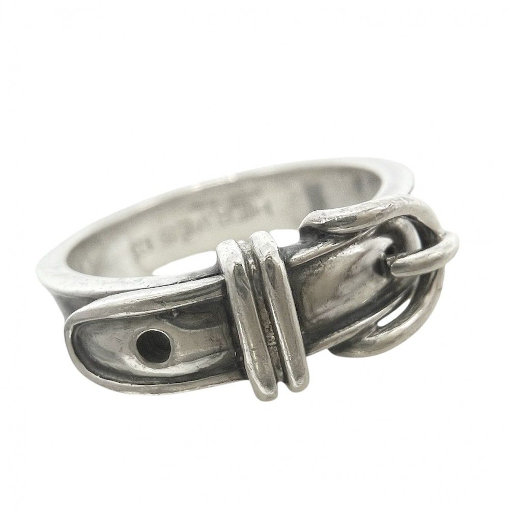 エルメス 指輪 レディース サンチュール リング ジュエリー ベルトモチーフ HERMES シルバー925 約13号 約4.9g 品