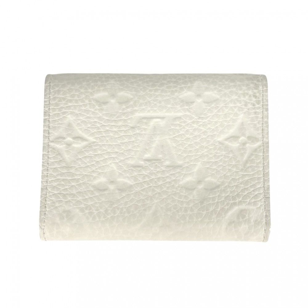 ルイヴィトン カードケース レディース アンヴェロップ カルト ドゥ ヴィジット 名刺入れ 定期入れ パスケース LOUIS VUITTON M 83306 モノグラムアンプラント ホワイト 白 シルバー金具 品