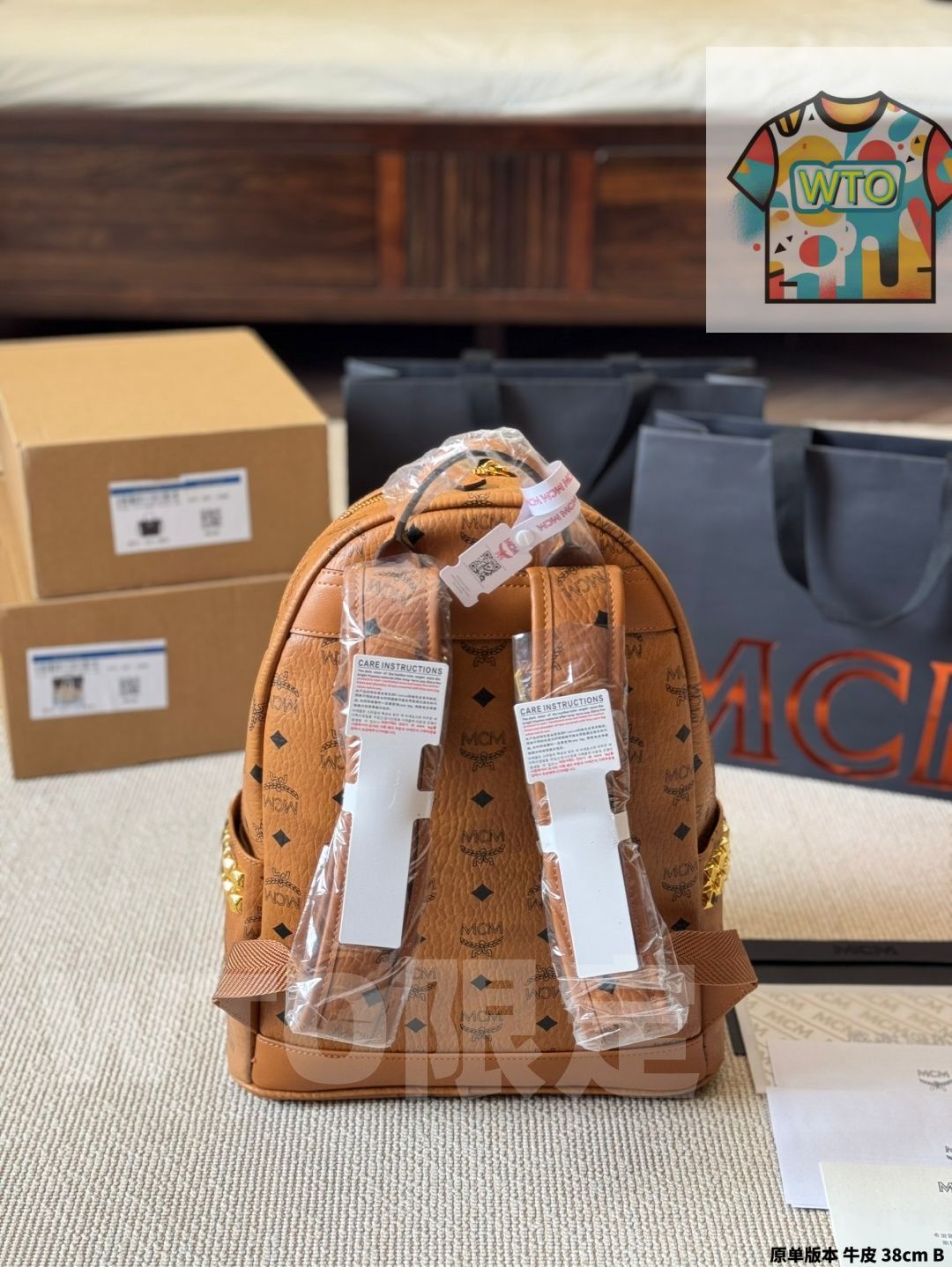  今日 MCM ミューチュアル クレーション モンタージュ 2025 款 バックパック-WTO輸入1 ショルダーバッグ ショルダーバッグ