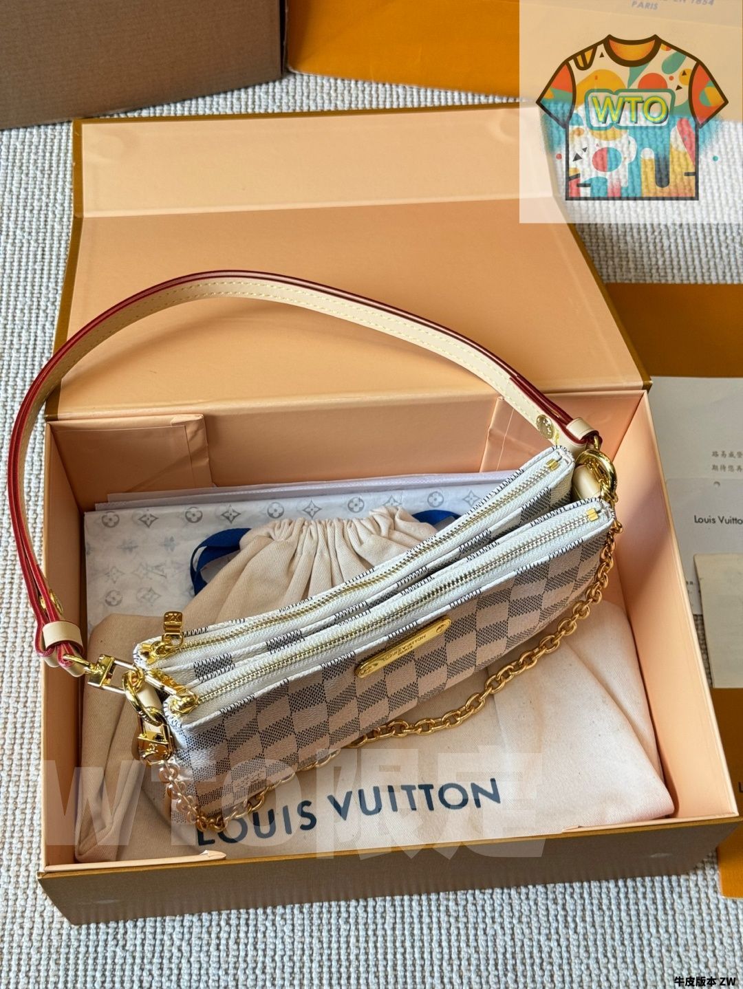  今日 Liv Pochette Monogram Double Underarm Bag - ポシェット モノグラム ダブル アンダーアーム バッグ-WTO輸入 ショルダーバッグ ショルダーバッグ