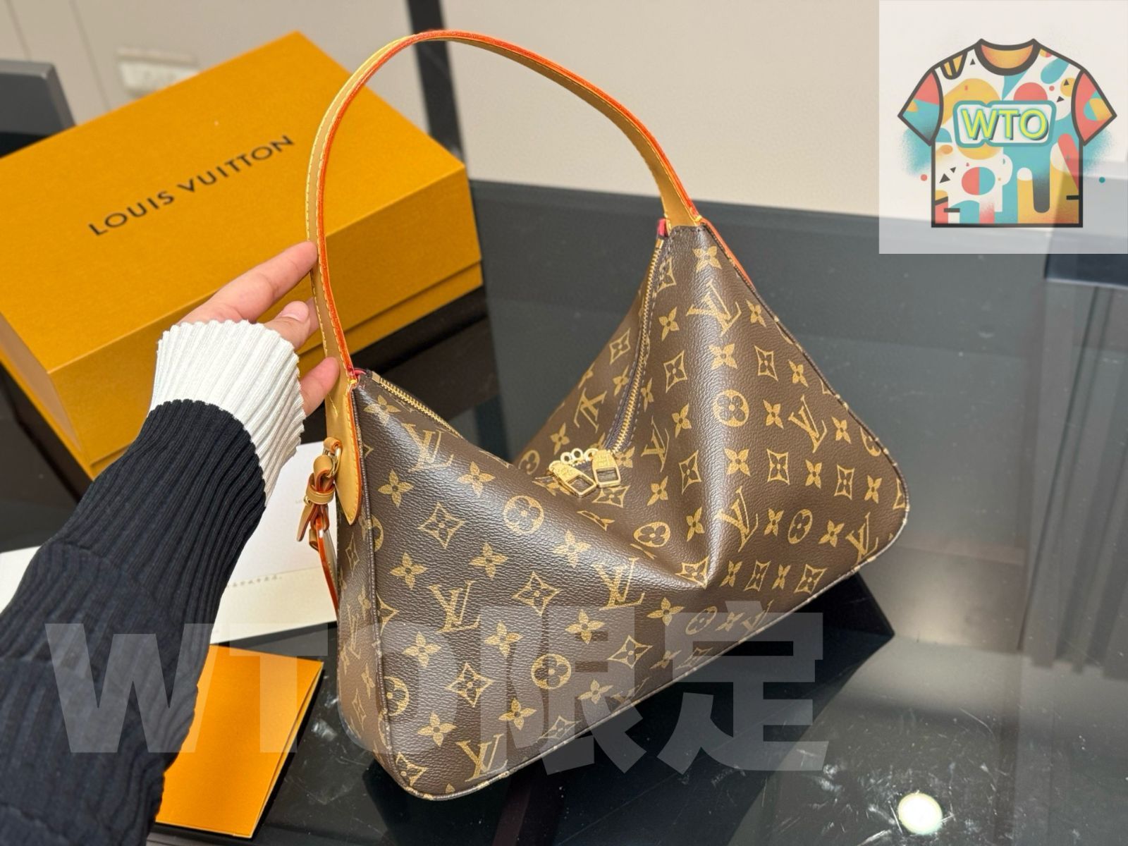 今日 Louis Vuitton Hobo ヴィンテージ アームバッグ-WTO輸入2