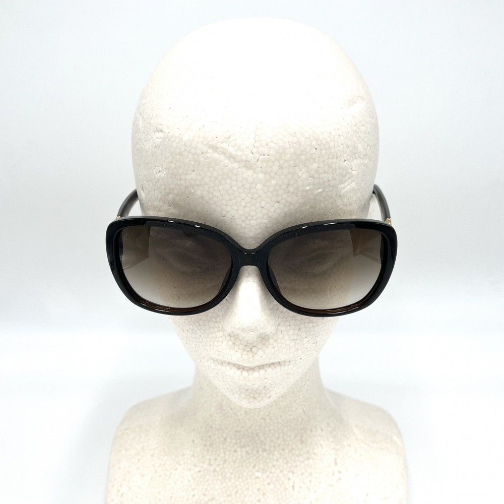 ルイヴィトン サングラス レディース ヘザー ストラス ファッションアイテム ラメ 眼鏡 LOUIS VUITTON Z 0456 E ブラウン 茶 ゴールド金具 品