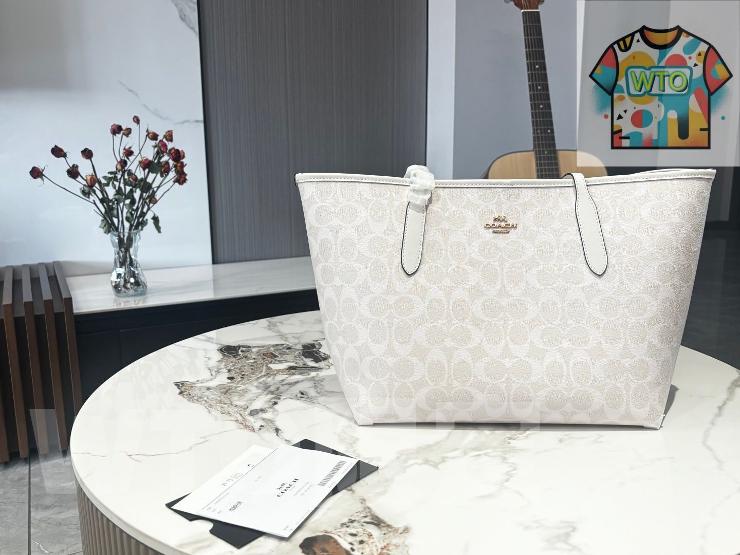 今日 COACH City 33 Tote Bag with Snap - コーチ City 33 吸扣トートバッグ-WTO輸入2