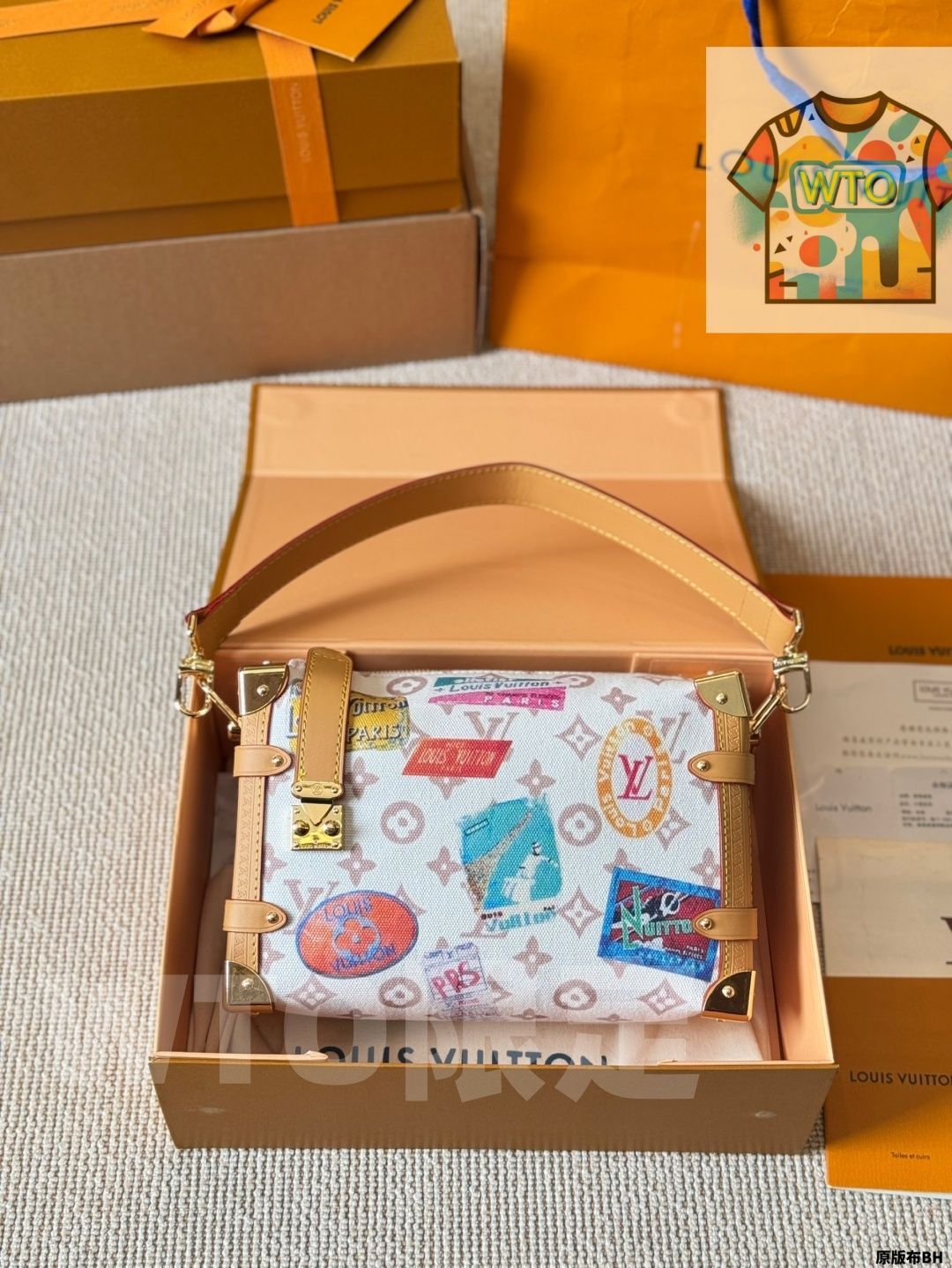 今日 Gulailin-style LV Side Trunk - 谷 凌スタイルの LV サイドトランク-WTO輸入2