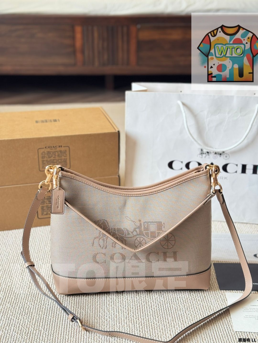 今日 COACH Laurel Hobo Bag クーチ ローレル ホボバッグ WTO輸入1