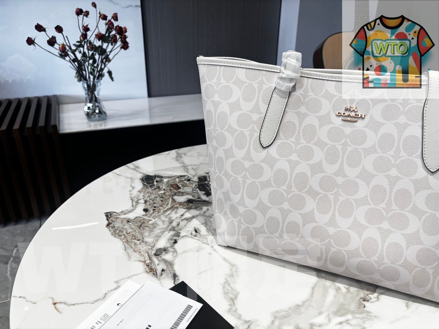 今日 COACH City 33 Tote Bag with Snap - コーチ City 33 吸扣トートバッグ-WTO輸入2