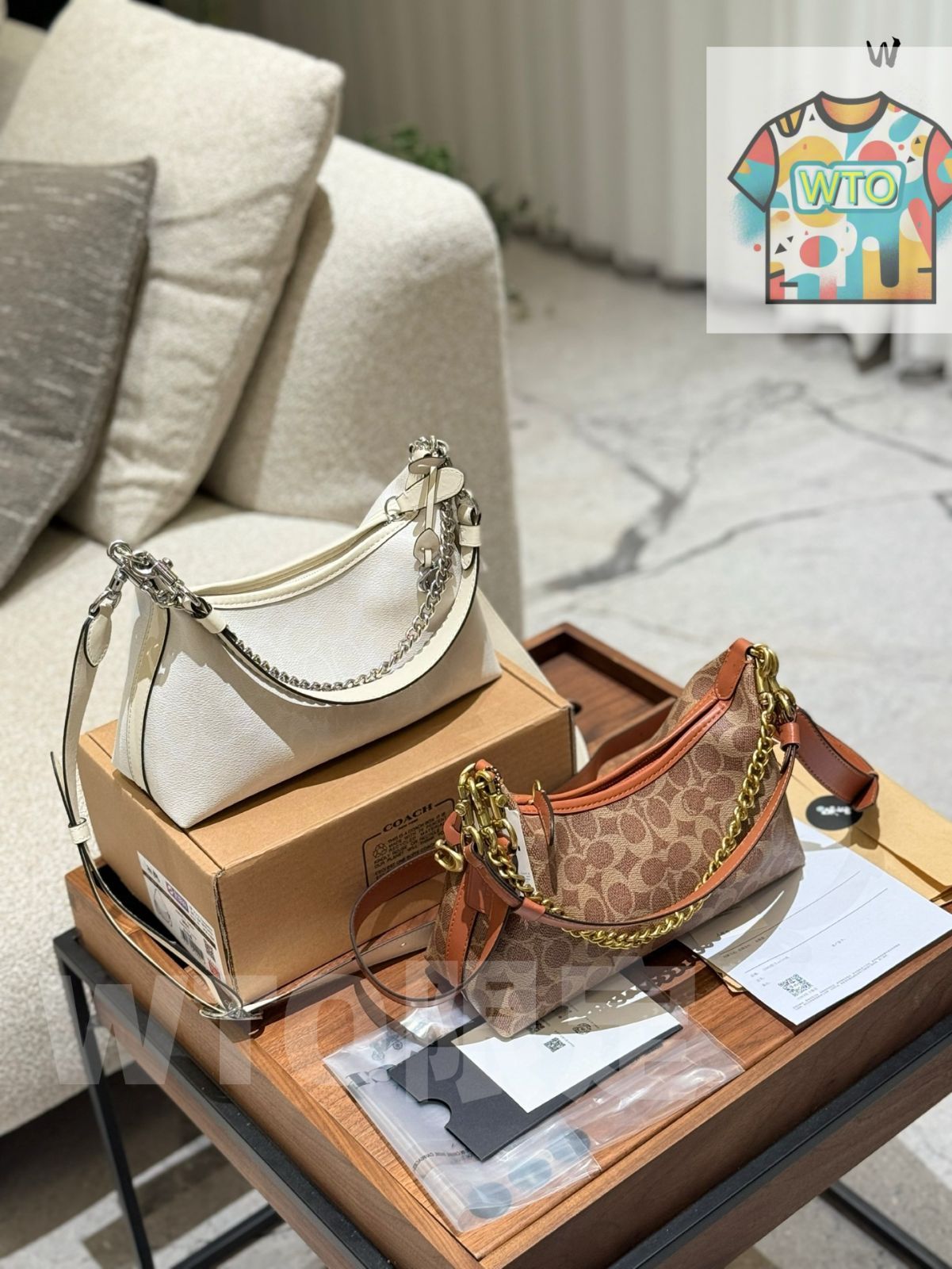 今日 COACH Juliet ショルダーバッグ - COACH Juliet Shoulder Bag-WTO輸入2