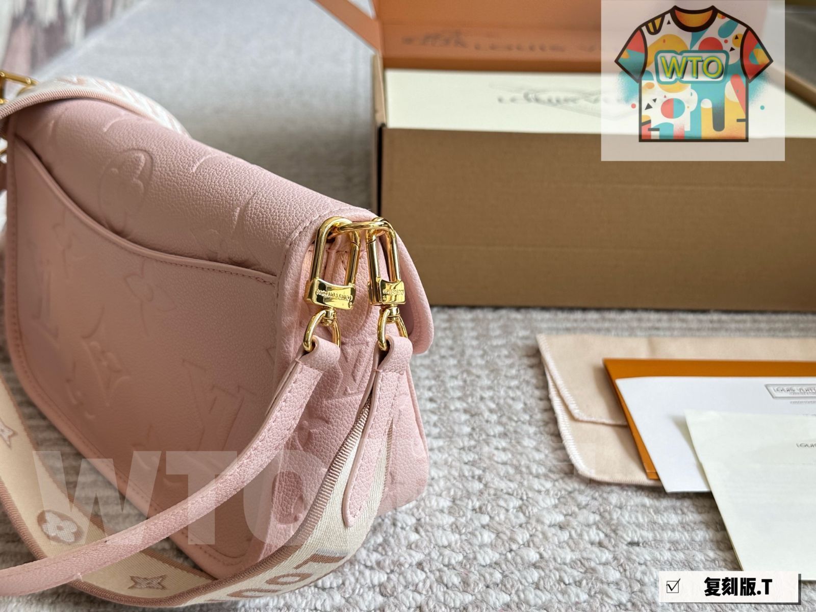  今日 LV Diane 法棍手袋 25 17 cm -WTO輸入1 ショルダーバッグ ショルダーバッグ