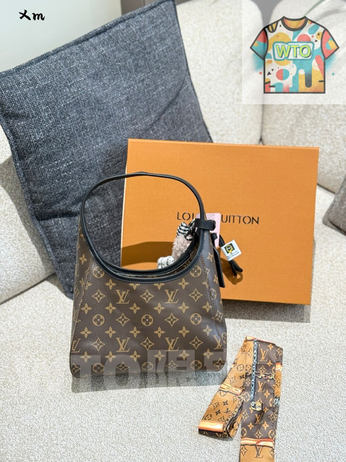  今日 LV The Drop スモール シングルショルダーバッグ M 12940 モノグラム-WTO輸入1 ショルダーバッグ ショルダーバッグ