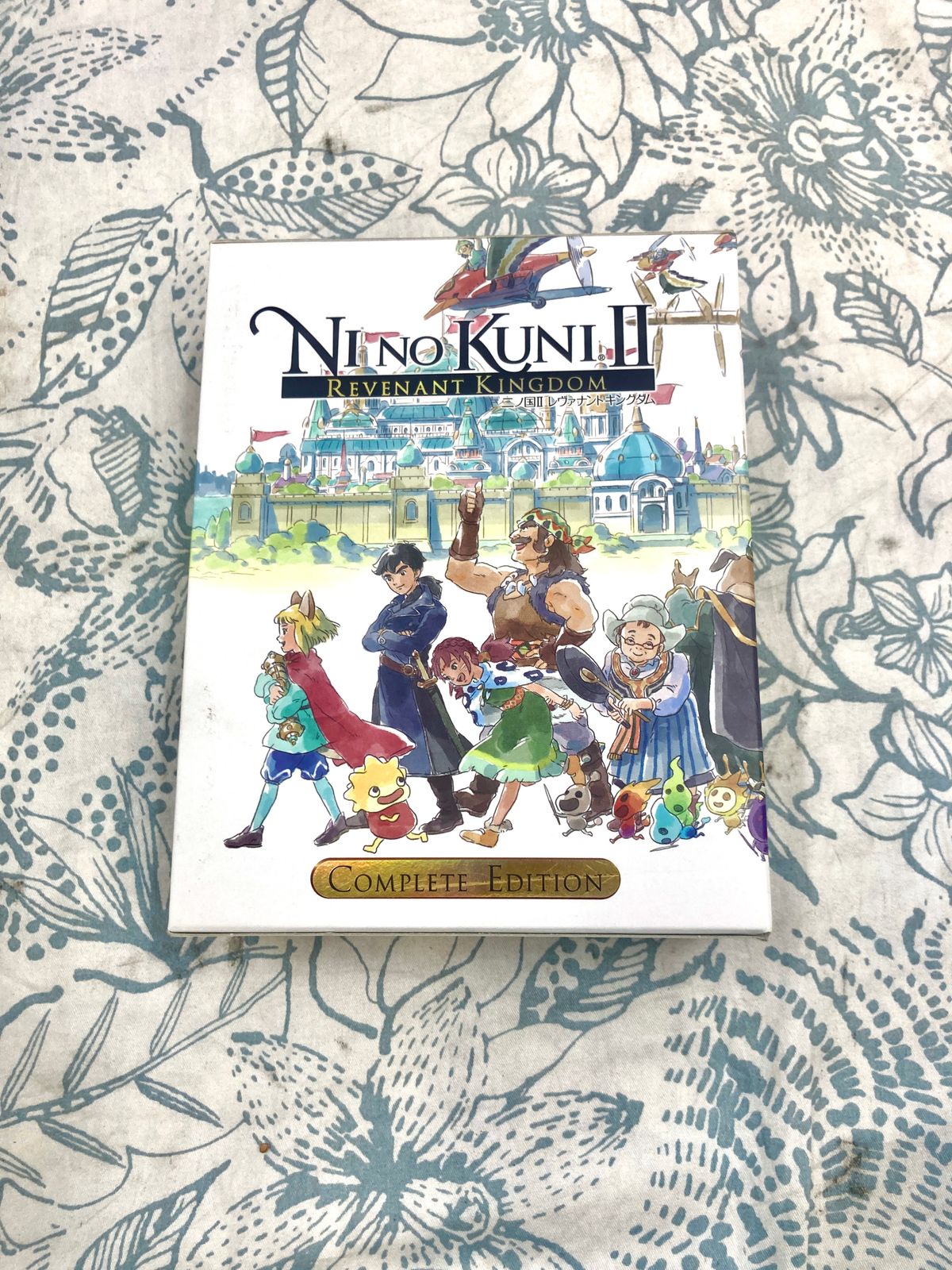 PS 4 二ノ国II レヴァナントキングダム COMPLETE EDITION 特典 布製ワールドマップ付