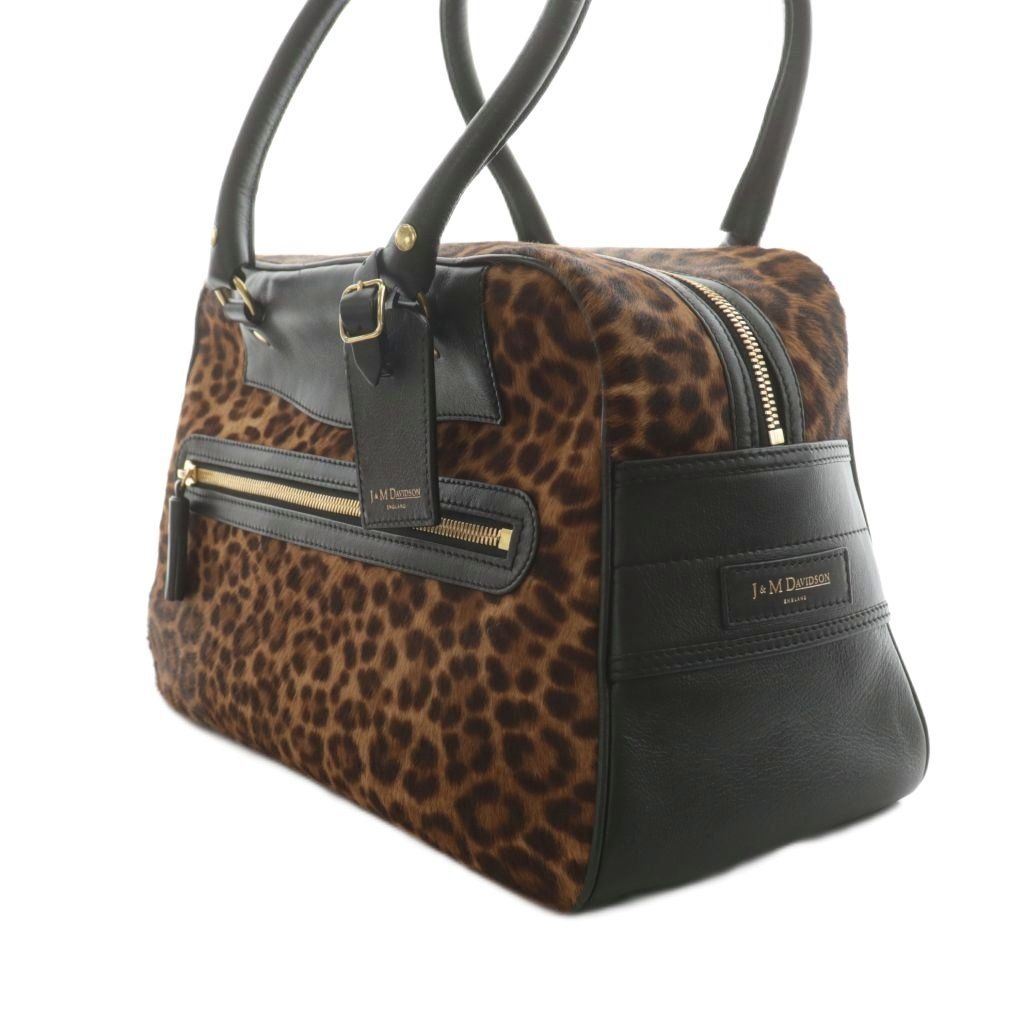 ジェイ&エムデヴィッドソン J&M Davidson VIVI レオパードハラコ