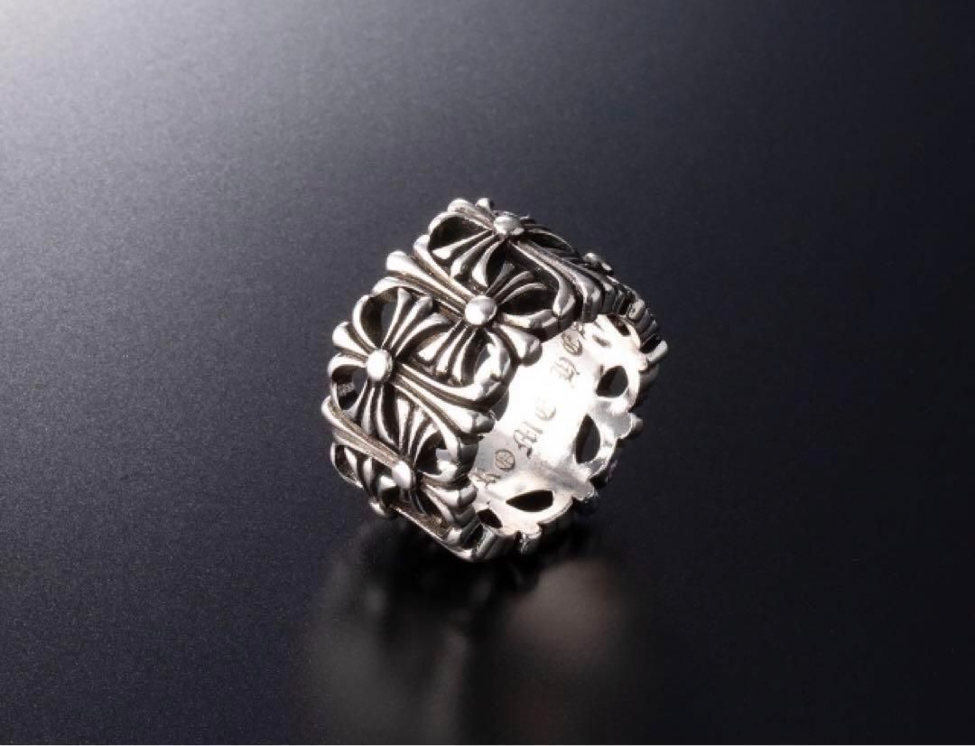 シルバー925 セメタリークロスリング メンズ レディース 重厚
