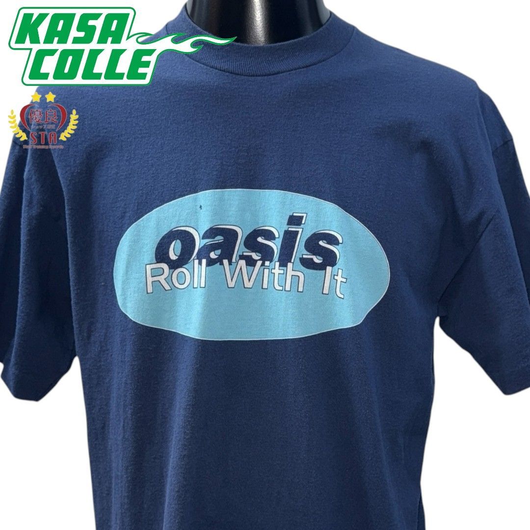 OASIS】オアシス ''Roll With It '' 90's IRELAND製 Vintage Tシャツ