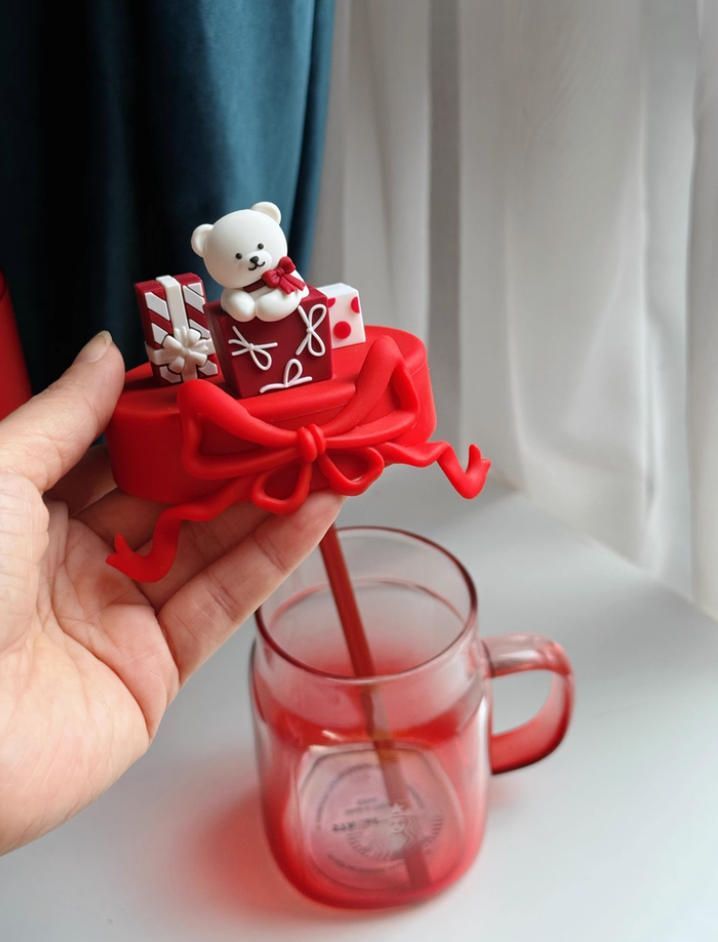 スターバックス starbucks 水筒 ガラスストロー付きカップ 520ml レッド WWW_OPDRERGINERDOGAN_COM