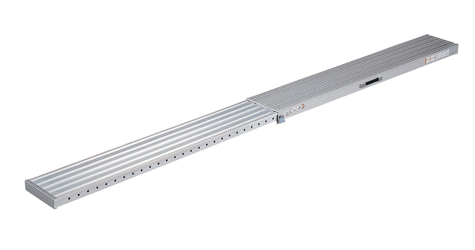 アルミ伸縮足場板 スライドピット 長谷川工業 Hasegawa SSP-170 1.67-2.83m 12032