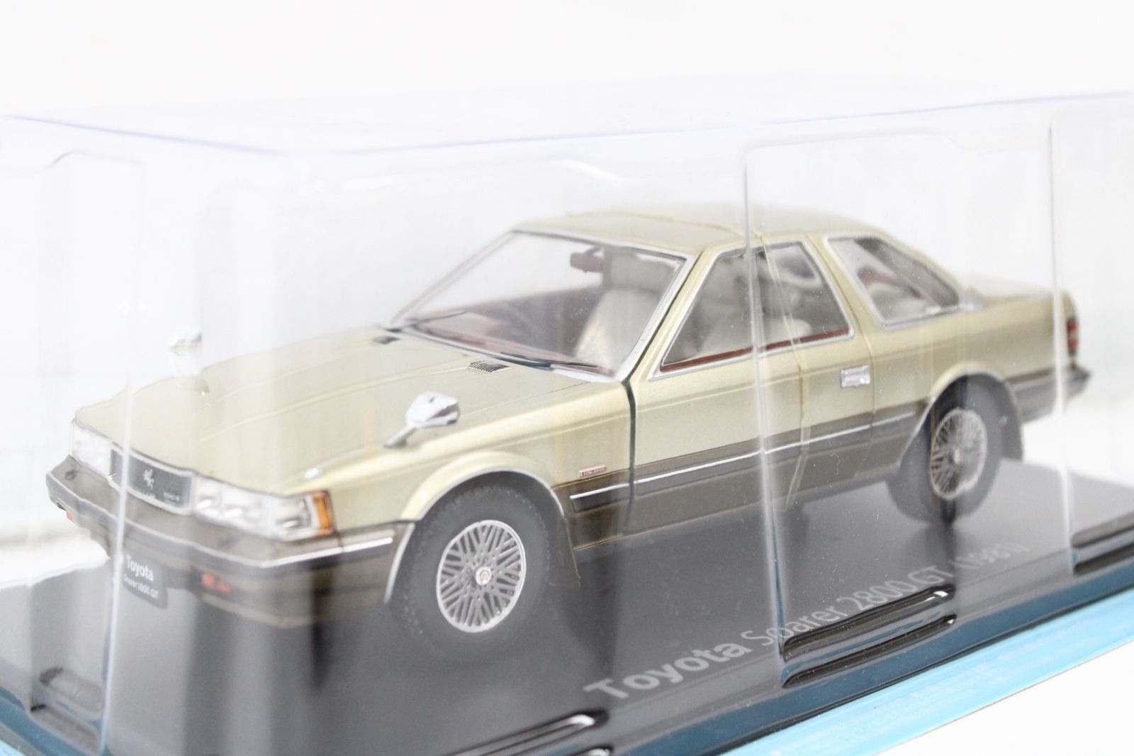 アシェット 国産名車 1 24 トヨタ ソアラ 2800 GT 1981 vol.42 ミニカー ホビー -D-J 027-byebye