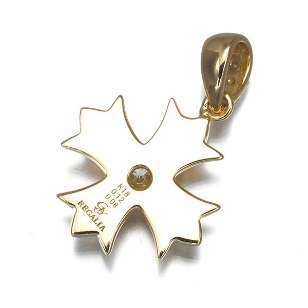 ゆきざき ペンダントトップ ダイヤ ダイヤモンド 0.12ct/0.08ct