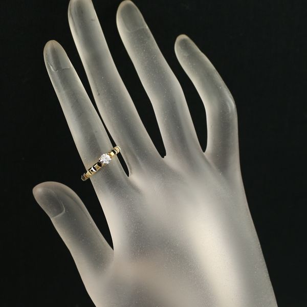 ブシュロン リング ダイヤ ダイヤモンド 0.20ct E VS1 EX クルドパリ