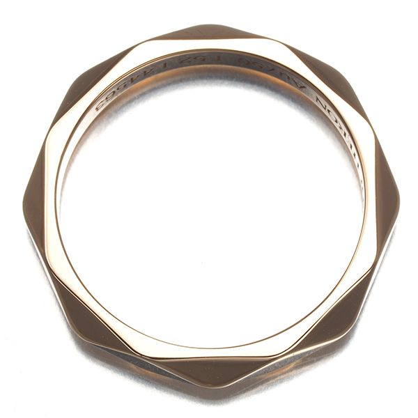 ブシュロン リング ファセット ミディアム 52号 K18PG #180521 - メルカリ