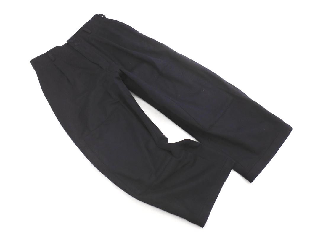 SUSURI ススリ ウール混 パンツ size1 紺 レディース