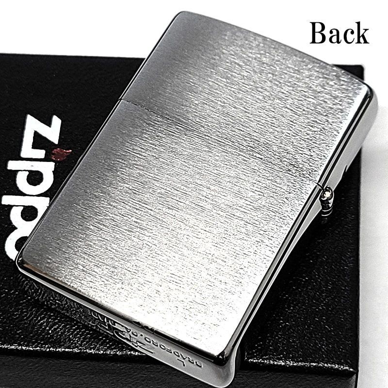 ZIPPO ライター 和柄 舞妓 ジッポ アンティークシルバー 日本 重厚